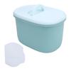 Pet Food Container ABS Pet Food Sealed Storage Container with Measuring Cup Built In Handle Lid