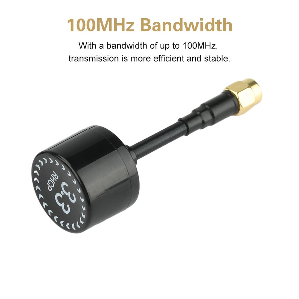 3.3G Antenna RHCP 4.5dBi High Gain SMA/RP-SMA for RC FPV Drone Model Transmitter Antenna image transmission antenna 68mm 105mm