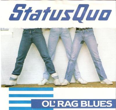 7-дюймовая пластинка STATUS QUO Olrag Blues Stay The Night QUO11 VERTIGO 1983 UK Rock Б/у