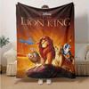 1 шт., Плед для дома Disney «Король Лев», для гостиной, спальни или улицы, идеально подходит в качестве подарка