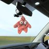 Сумасшедшая мультяшная морская звезда, плюшевая игрушка, мягкая, подвижная, розовая, пятиконечная, плюшевая кукла, брелок, кулон, рюкзак, сумочка, подвесное украшение для детей и взрослых