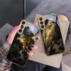 Золотой орел с крыльями Для Samsung Galaxy S20 FE S21 S22 S23 Plus S24 Ultra S25Ultra S21+ S9+ S22Plus Золотой стеклянный чехол для телефона