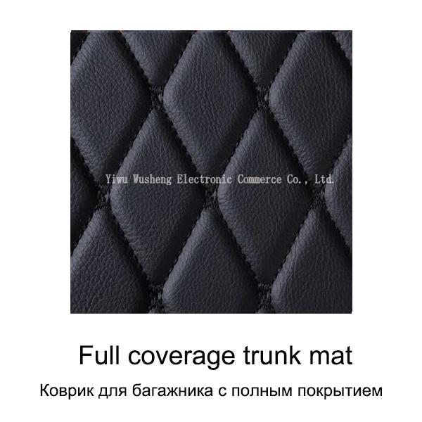 Full Coverage Car Trunk Mats for Mercedes Benz GLA GLB GLC Coupe 2016-2022 Interior Details Car Accessories