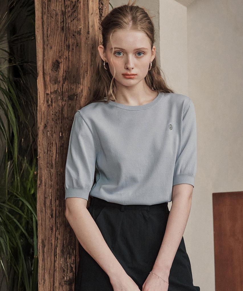 ZEROSTREET [5 Colors] Smoothie Short Sleeve Sweater