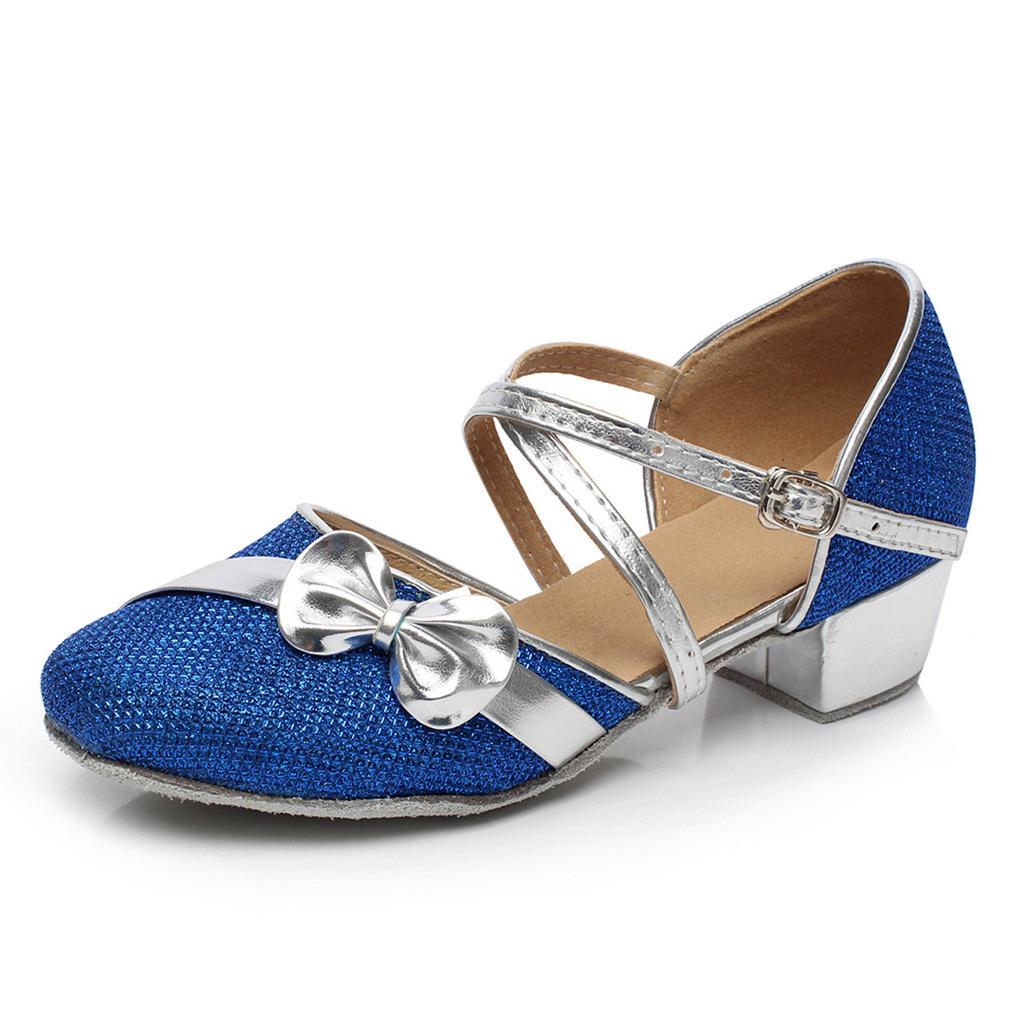 Туфли принцессы для одной вечеринки для маленьких девочек, бальных танцев, танго, латинской обуви