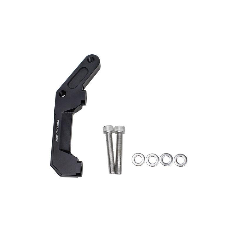 108mm/4.25" Brake Caliper Mounting Bracket Adapter For Harley Touring Dyna FXLRS 2000-Later