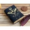 New Leather Butterfly Journal Writing Notebook Sketchbook Blank Spell Book Poetry Notepad Book Book for Men Women Gift 7/5