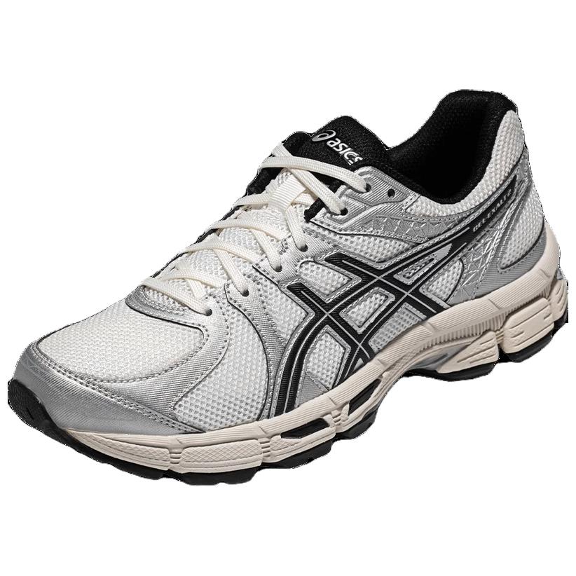 Asics Gel-Exalt 2 Удобная повседневная носка Прочные Дышащие Низкие Повседневные Кроссовки для бега Женские кроссовки Белый Черный 1012B868-102