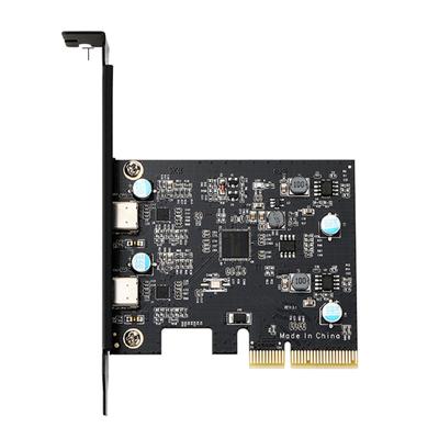2-портовая карта PCI-E Type-C USB3.1 Gen 2, 10 Гбит/с с 15-контактным адаптером tor, адаптер USB 3.1 PCIe с автономным питанием