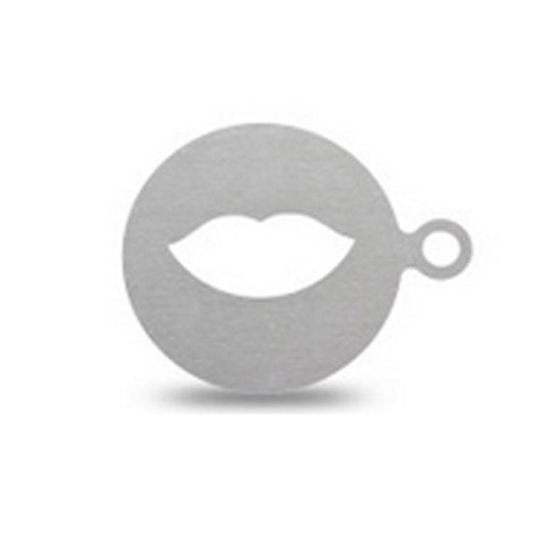 Модель для печати кофе, кофейные инструменты из нержавеющей стали, шаблон, трафареты для бариста, инструмент для украшения