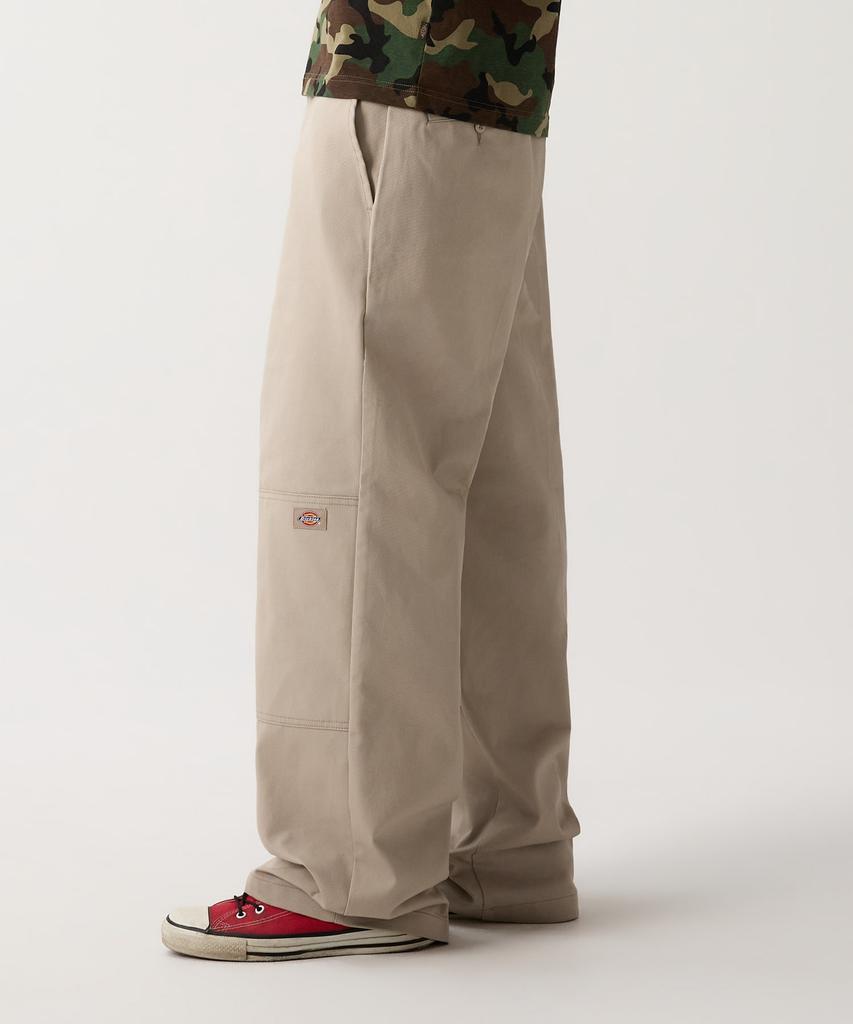 Dickies Double Knee 85283 Loose Fit Work Pants Khaki Gray