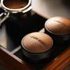 MHW-3BOMBER Coffee Distributor, 58.35mm, Espresso Tamper, 58mm, Stainless Steel with Wooden Lid, T5270L4-OS