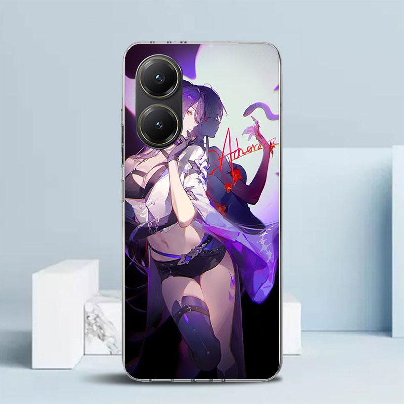 Чехол Honkai Star Rail Acheron с мягкой обложкой для Xiaomi Poco F7 Ultra X7 X6 X5 Pro M7, чехол для телефона Redmi 15 15C 13 13C 12 12C 10 10C с принтом