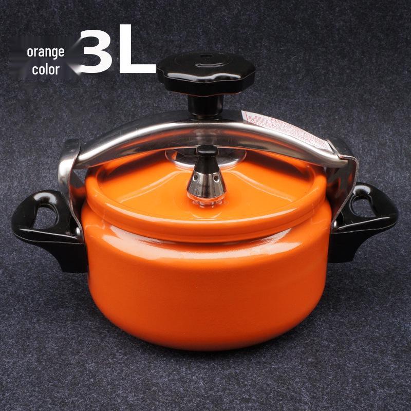 Explosion-Proof Portable Mini Pressure Cooker for Camping & High-Altitude Cooking