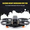 For DJI Avata 2 Drone Accessories Foot Pads Silicone Takeoff Heighten Landing Protective Protec U7T5