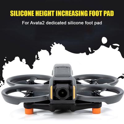 Для DJI Avata 2 Drone аксессуары накладки на ноги силиконовые взлетные повышающие посадку защитные Protec U7T5
