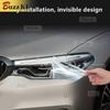 Для Skoda Superb 3 3V 2015 2016 2017 2018 Аксессуары Защитная пленка для фар автомобиля Прозрачная Черная TPU Наклейка