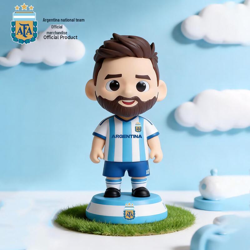 Messi Argentina National Team Mini Player Figurine