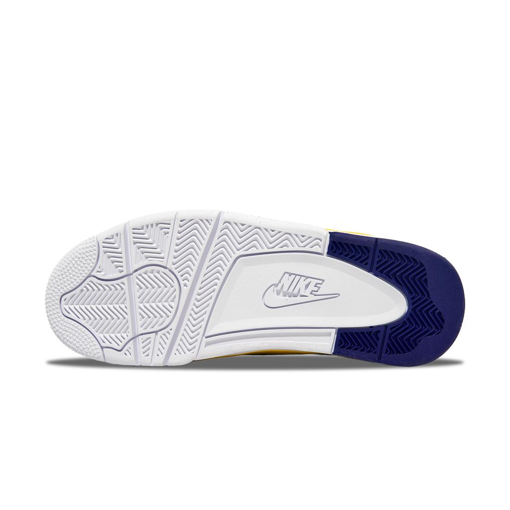 Nike Flight Legacy Амортизация Нескользящие Износостойкие Высокие Баскетбольные Кроссовки Мужские Фиолетово-Желтые BQ4212-102(Команда818-)