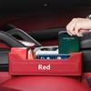 Car Seat Gap Storage Box Bag Organizer Case Slit filler Holder For Porsche Macan Cayenne Panamera 718 911 Interior Accessories