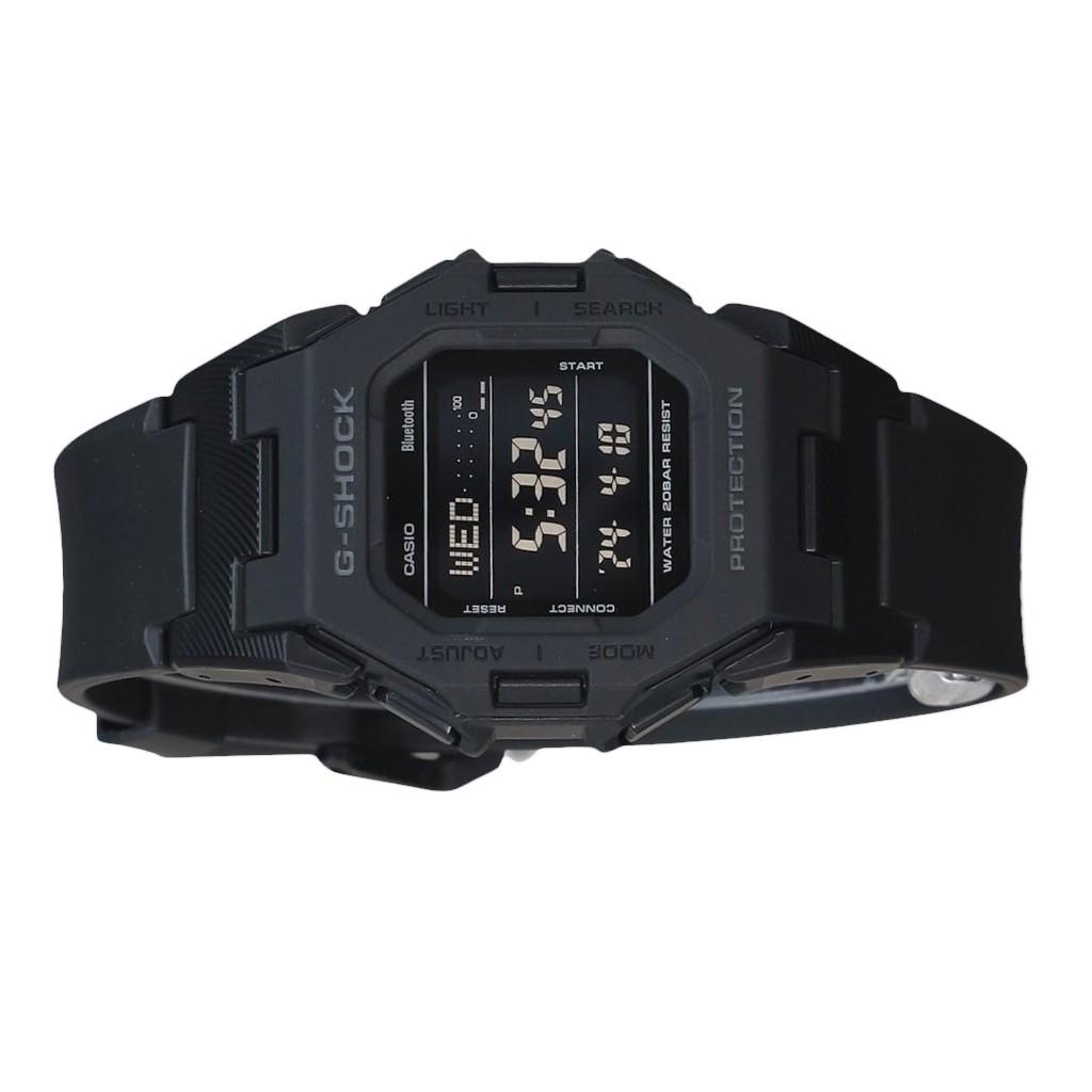 Casio G-Shock Digital Smartphone Link Черный Ремешок Из Смолы Кварцевые GD-B500-1 200M Мужские Часы
