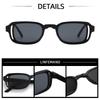 Модные Ретро Маленькие Прямоугольные Солнцезащитные Очки Мужские Дизайнерские Винтажные Дорожные Очки Женские Солнцезащитные Очки Uv400 Защита