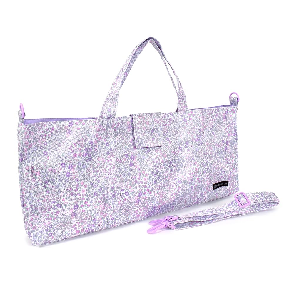 COLORFUL CANDY STYLE Melodica Case, Water-Repellent and Lightweight, Floral Mist (All-Over Pattern), Water-Repellent, Lightweight, Stain-Resistant,