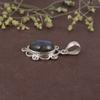 Labradorite Pendant Oval Cabochon Solid 925 Sterling Silver Gemstone Pendant Without Chain Jewelry For Women or Girls - 5.37 Gms