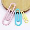 8 шт. Увеличенные пастельные бумажные зажимы Гладкие металлические зажимы Многоцелевые помощники
