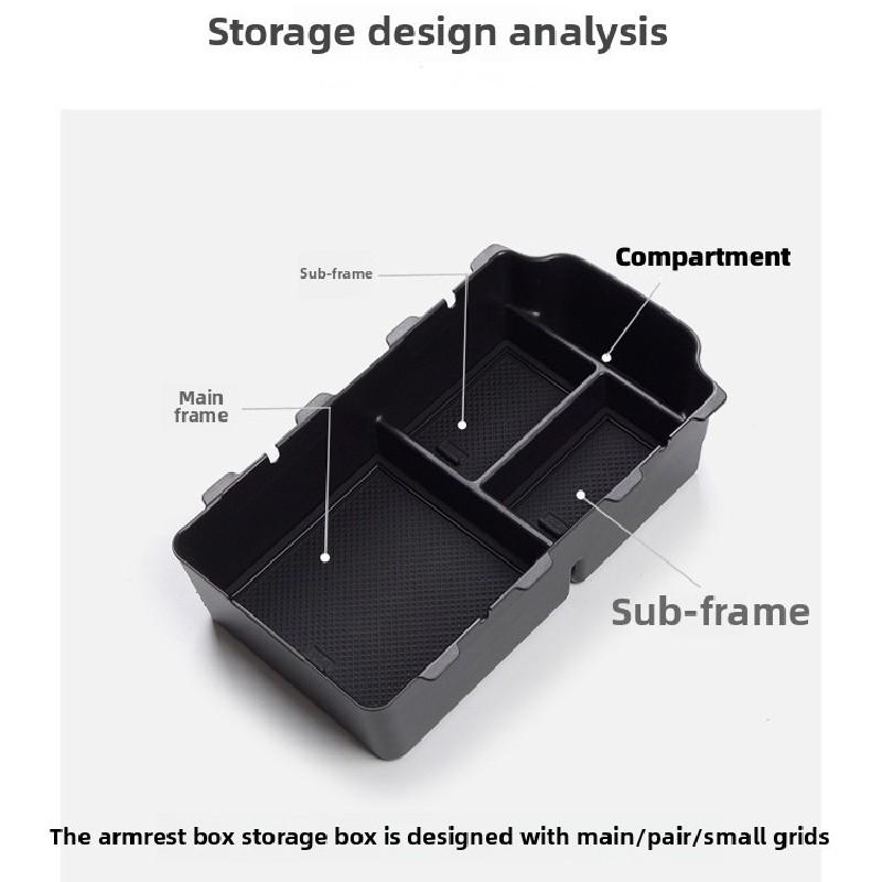 For Honda Civic 11th Gen 2025 2025 2025 Car Armrest Hidden Storage Box Center Console Tray Organizer Holder Interior Accessories