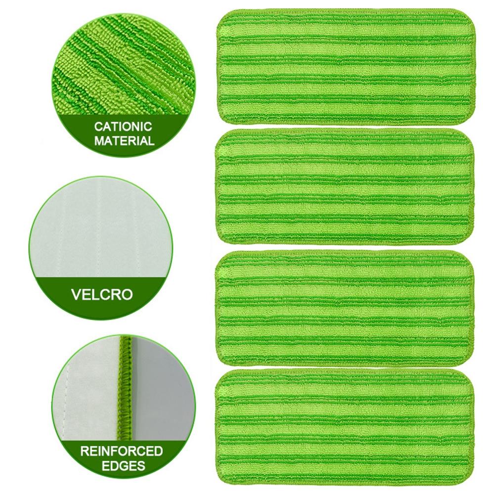 Многоразовые подушечки для швабры Swiffer Wet Jet Mop, упаковка 3/6 подушечек для влажной уборки, моющаяся микрофибра