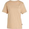 Terrex Polygiene Графическая Свободного Кроя Спортивная Футболка с Круглым Вырезом Женские Топы Теплый Песок JI8322