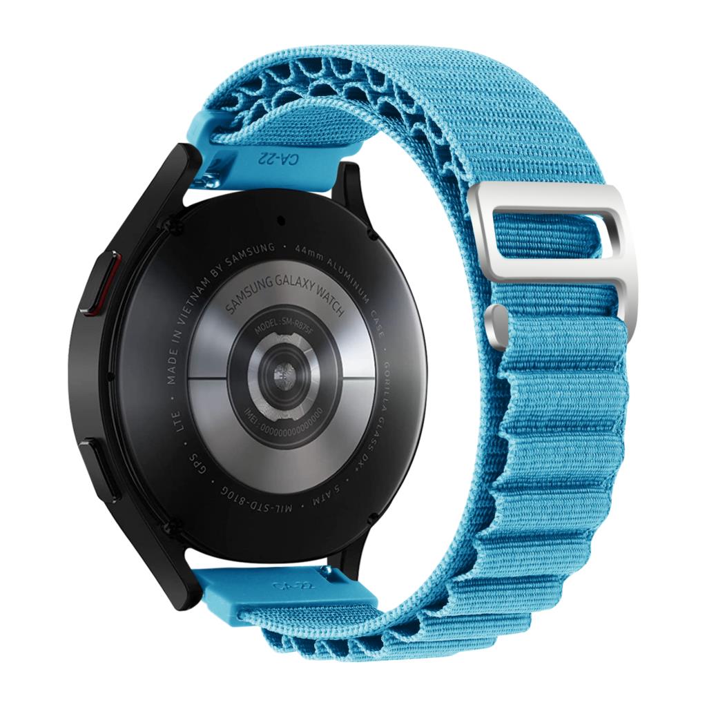 20 мм 22 мм ремешок для Samsung Galaxy watch 7/6/4/5/Pro/classic/3/active 2/Gear S3 Альпийский петлевой браслет ремешок HUAWEI GT 2 4 3 Ремешок