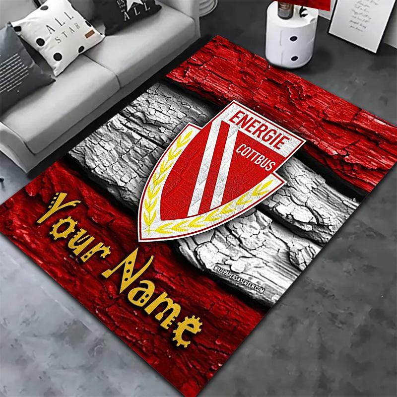 Ballerina Cappuccino Theme Custom Name Carpet Rug For Living Room Bedroom Home Sofa Decoration Kids Play Nonslip Floor Mat