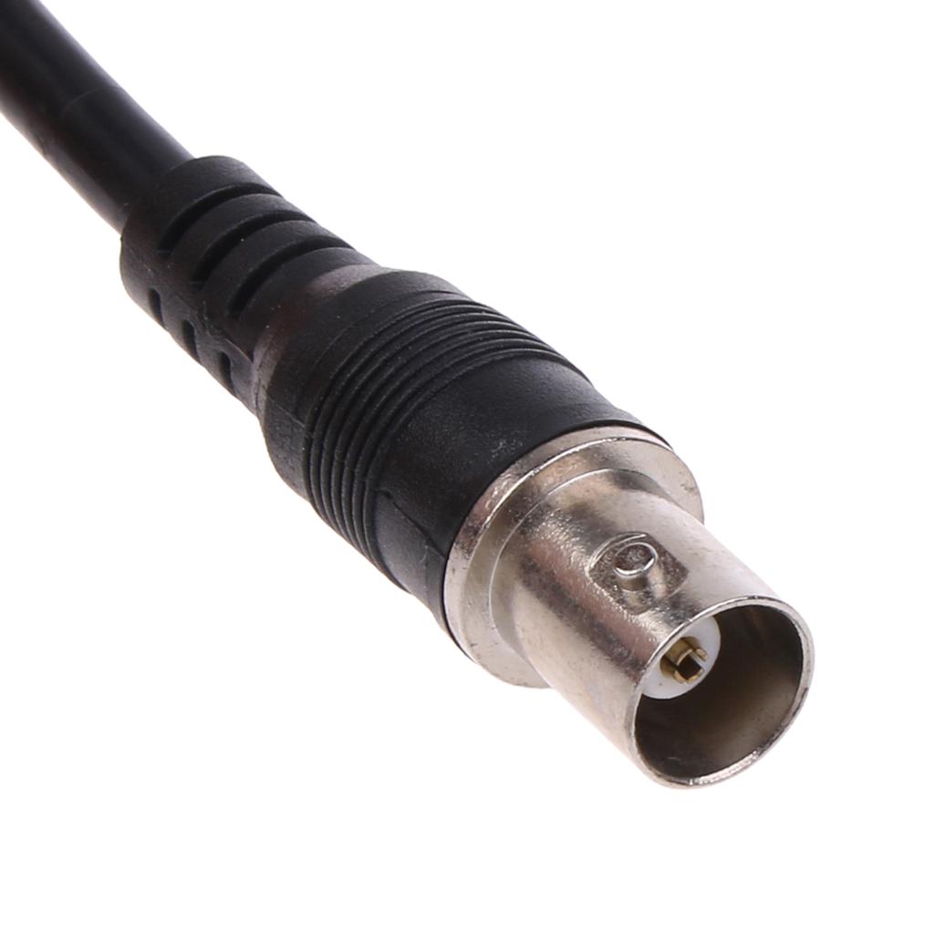 Коаксиальный удлинительный кабель BNC (папа) - BNC (мама) с низкими потерями для антенны, системы видеонаблюдения, модема, системы видеонаблюдения