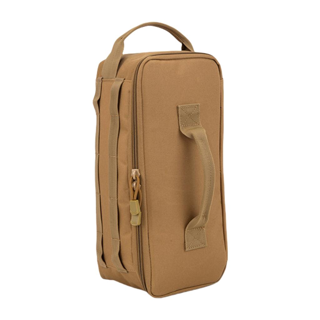 Portable Camping Cookware Bag Outdoor Carrying Picnic Tableware Organizers Large Capacity Utensils Storage Bag Enduring