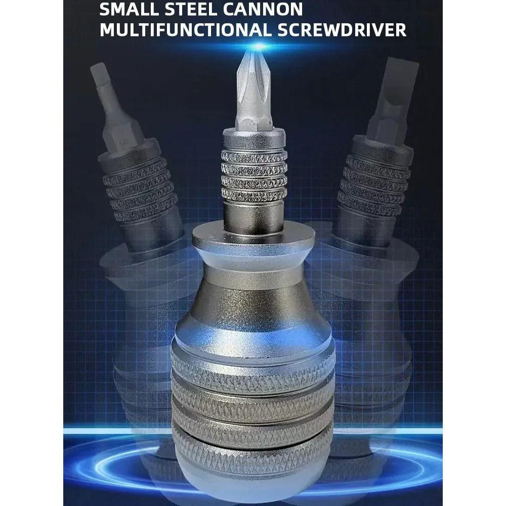 Multifunctional Screwdriver 1/4 Inch Repair Tools Portable Torx Screw Driver Bit EDC