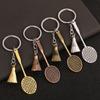 Fashion Creative Badminton Racquet Pendant Keychain For Men Women  Car Key Holder Handbag Accessories Birthday Gifts