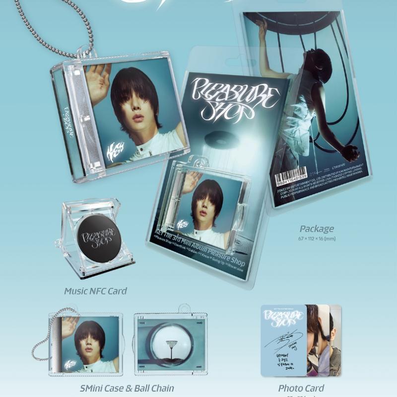 Key Pleasure Shop 3rd Mini Album sMini Ver. Smart Album