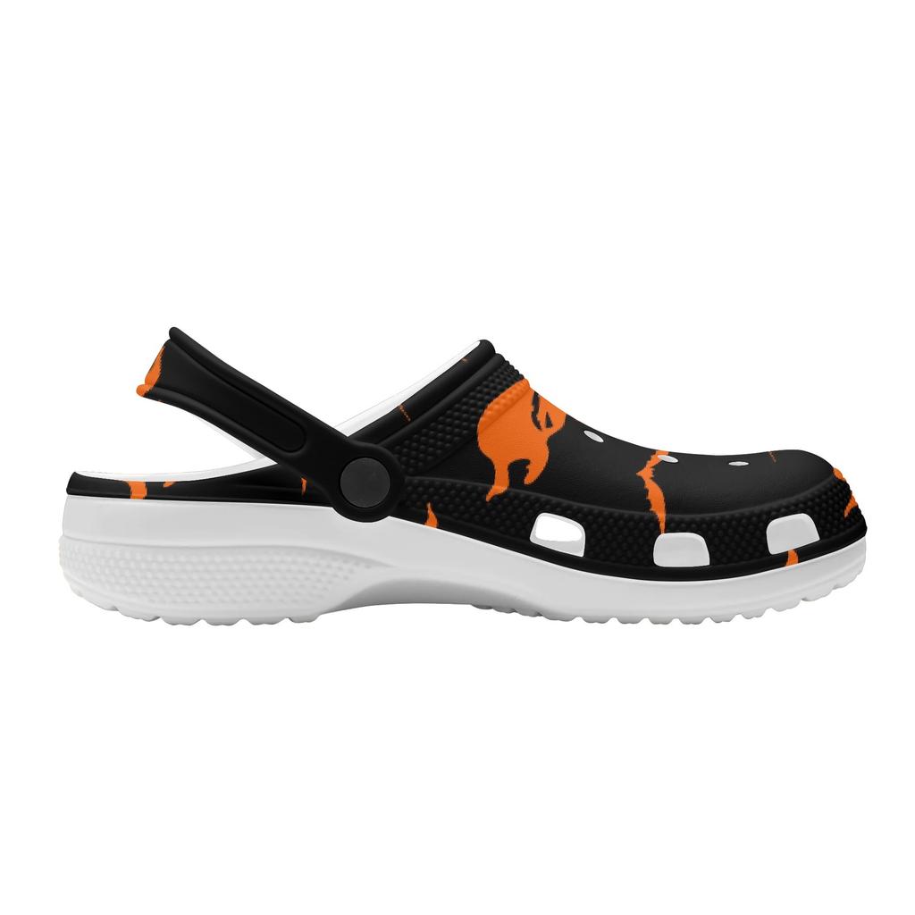 Printed EVA Summer Clogs for Unisex Adults Quick Dry Soft Slip On Summer Use Outdoor Garden Home Beach Leisure Sandals Comfort Fit
