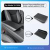 Car Center Console Armrest Pad For Tesla Model YL 2026 6 seats Auto Central Armrest Box Cover Anti-Scratch Accessories