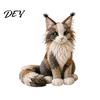 Набор для изготовления тряпичной куклы-кошки, Пэчворк DIY Набор, Создайте Очаровательное Украшение, 3D Животное Шитье для Новичков, Милый Кот Поделка для Взрослых и Новичков, Дом