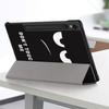 Case for Samsung Galaxy Tab S9, Smartcase Hybrid with stylus holder, don't touch me