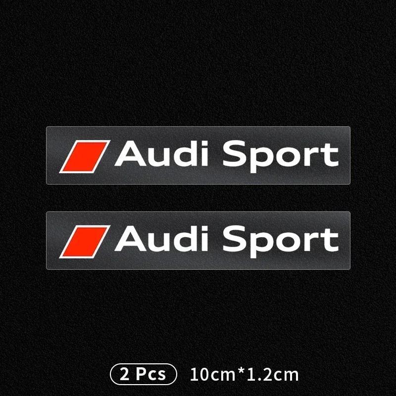 Car logo Interior Sticker Central control Decals Emblem Badge for tt SPORT A1 A3 A4 A5 A6 A7 Q3 Q5 Q7 RS3 RS4 RS5 S3 S4 S5 S7