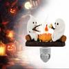 Halloween Lights Ghost Campfire Flickering Nightlight Halloween Decoration