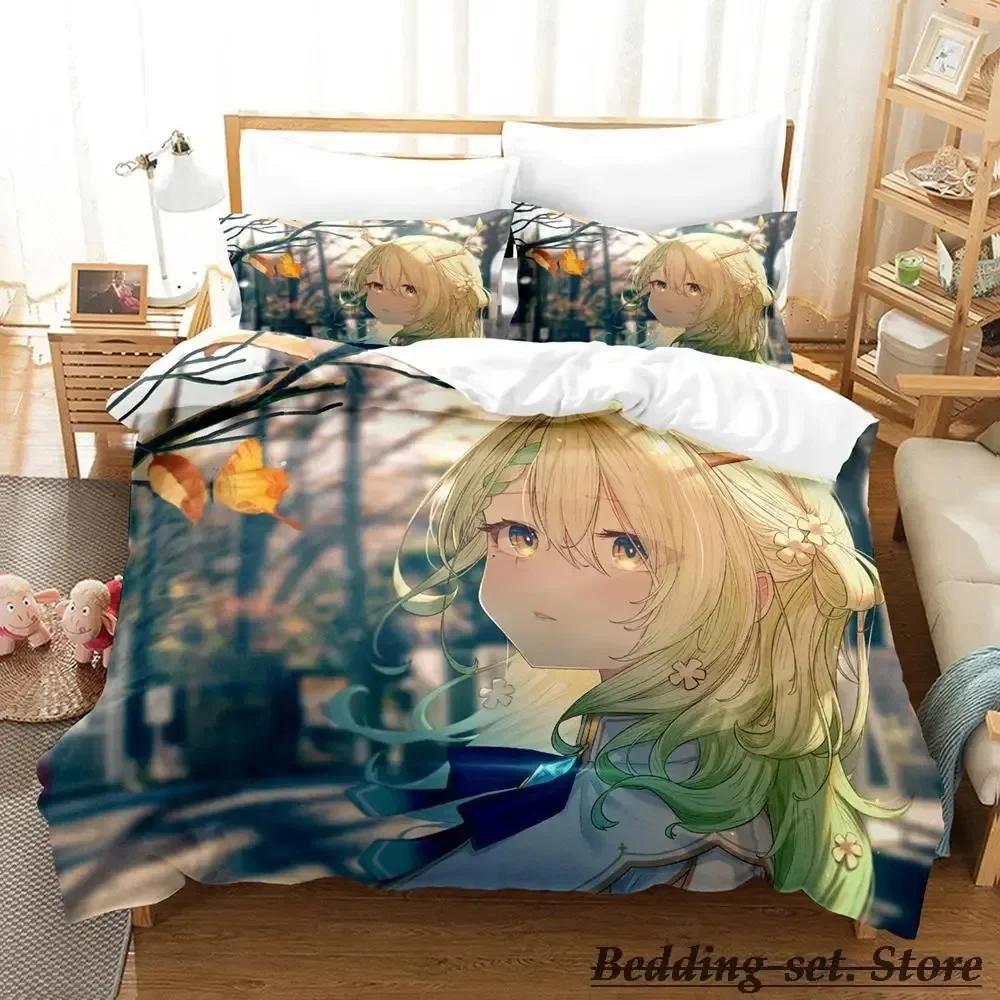 Ceres Fauna Bedding Set Single Twin Full Queen King Size Bed Set Adult Kid Bedroom Duvetcover Sets Anime Parure de lit Bed