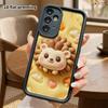 Phone Case: 2D flat, suitable for Samsung Galaxy A34 A35 M05 M06 S20 S22 S21 FE Plus 5G protective cases, cute soft little hedgehog, perfect Christmas