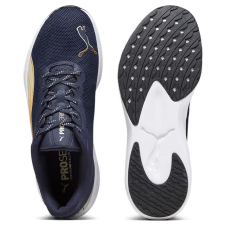 Puma Кроссовки унисекс Redeem Profoam Удобные Легкие Дышащие Низкие Кроссовки для Трейлраннинга Синий Белый Желтый 377995-15