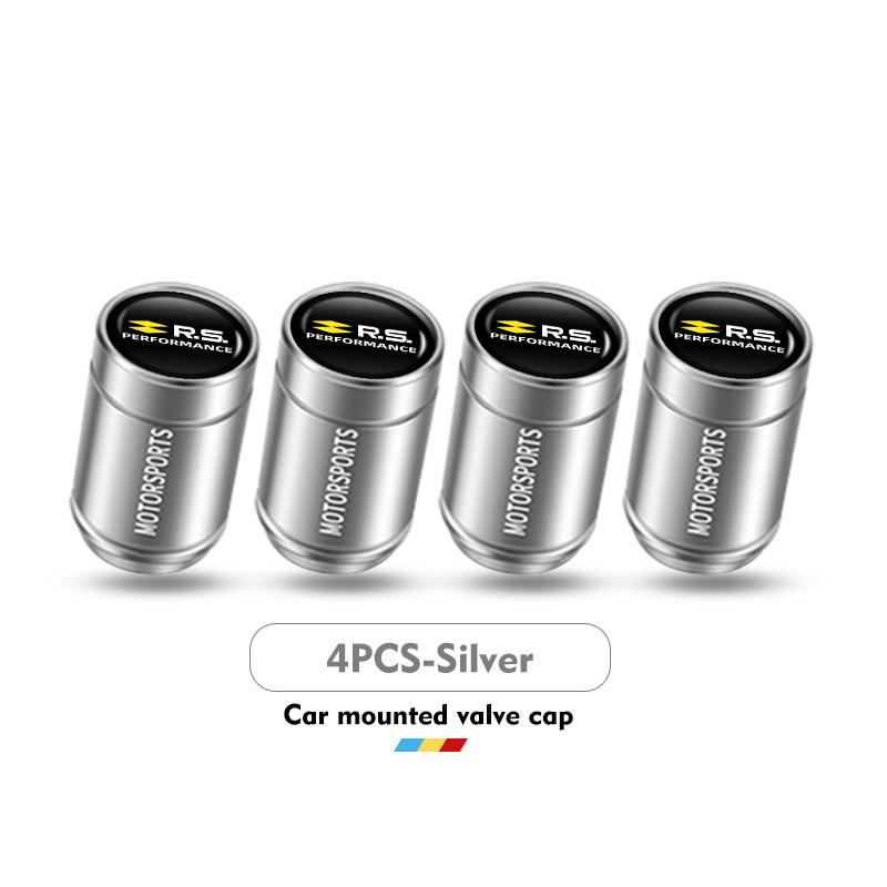 Aluminium Car Wheel Tire Valve Air Caps Stem Cover Dustproof For Renault Arkana Captur Twingo Talisman RS Line Logan Duster Y555
