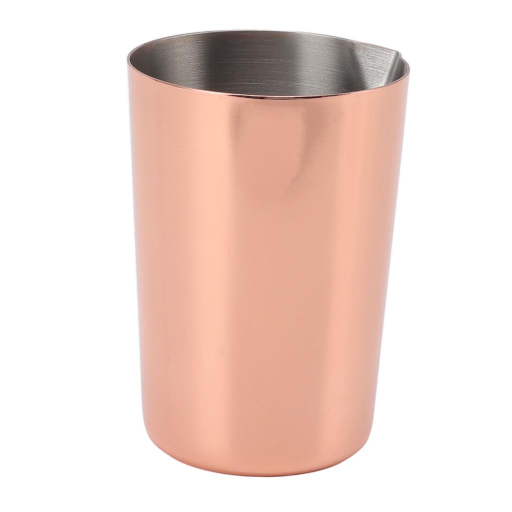 Барменская чашка, пригодная для мытья в посудомоечной машине, нержавеющая сталь, чашка для смешивания коктейлей для бара, дома, медь